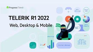 Telerik R1 2022 Release Webinar | Blazor, ASP.NET Core, MVC, AJAX, Xamarin, MAUI, WinUI, WinForms