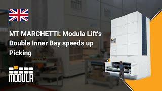 MT MARCHETTI: Modula Lift's Double Inner Bay speeds up Picking