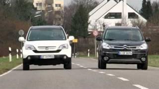 Citroen C-Crosser vs. Honda CR-V (by UPTV)