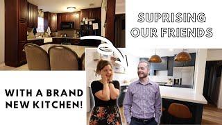 Being Sneaky & Surprising Our Friends With A New Kitchen! /Extreme Home Makeover/ Kitchen Renovation