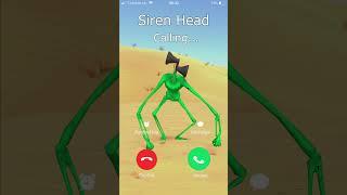 iPhone calling vs Siren Head Part 1 #sirenhead #beamngdrive #vsshorts