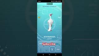 We Got  Bombirdier pokemon Without Research... @pokemongo @pogotrnr @Raj4t5 @JTGily