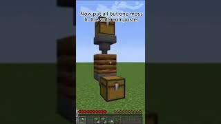 How to get Infinite Bonemeal In Minecraft #shorts  #minecraftshorts