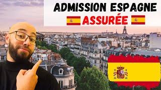 Admission études en Espagne assuré, les inscriptions sont ouvertes