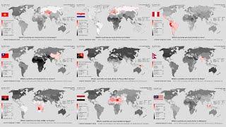 Mapping the Most Similar Countries to Every Nation