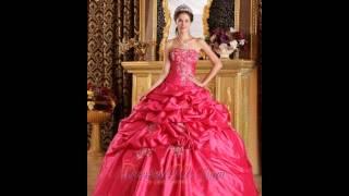 2015 beautiful red quinceanera dresses with beading and ruffles