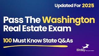 Washington Real Estate Exam 2024: 100 Must-Know Questions & Answers