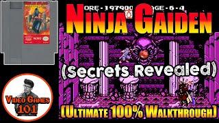 Ninja Gaiden NES Walkthrough | 100% Guide | Video Games 101