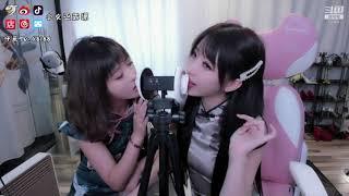 ASMR LUNA 小女巫露娜 ASMR Sleep/Two girls help sleep& Bubbly &  Water Sounds (No Talking)