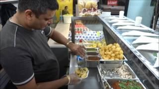 Indian Street Food - Dabeli, Vada Pav, Pani Puri & Bhel Puri at "R.D. Dabeli", Upton Park, London.