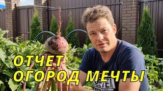 самый лучший огород на 1 сотке -  плюсы и минусы выделенного огорода с бетонными дорожками