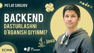 Backend dasturlashni o'rganish qiyinmi? | PDP Academy