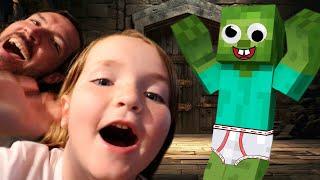 UNDERWEAR ZOMBiES in MiNECRAFT?!!  Niko & Friends team up to battle Baby Minecraft SPOOKY MONSTERS!!