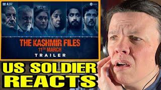 The Kashmir Files Trailer (US Soldier Reacts) *emotional*