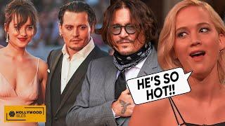 Celebrities Flirting And Praising Johnny Depp