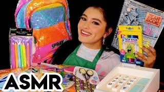  TIENDA NOCTURNA de  ÚTILES ESCOLARES‼️ I  ASMR VENDEDORA I Ges ASMR