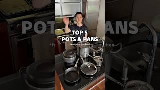 top 5 pots & pans from a chef's kitchen