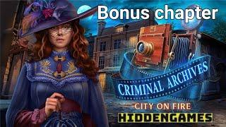 Criminal archives City On Fire Bonus chapter F2p walkthrough