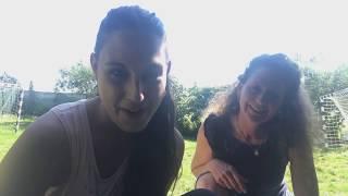 The bear hug challenge with my daughter
