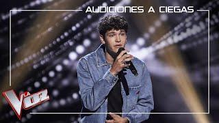 Javier Crespo canta 'Manos de tijera' | Audiciones a ciegas | La Voz Antena 3 2022