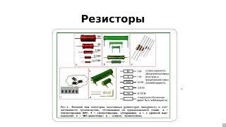 Лекция радиоматериалы и радиокомпоненты + разбор курсовой 24.02.2002