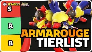 NEW Armarouge & Solo Pokemon Unite TIER LIST