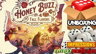 Honey Buzz Fall Flavors - Unboxing & Impressions by Epitrapaizoume.gr