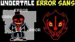 Undertale - Error Sans | Глючный Санс