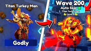 NEW TITAN TURKEY MAN IS OVERPOWERED?!️