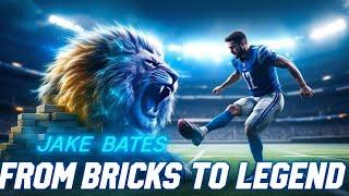 From Selling Bricks to Lions Legend: Jake Bates' Incredible Story