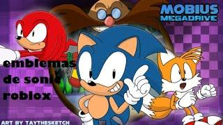 como conseguir los emblemas de Sonic RP: Mobius Megadrive