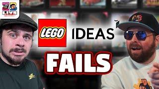 LEGO Ideas Fails to Impress | Z&B LIVE: The Unfiltered LEGO® Podcast