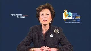 Video-Botschaft von EU-Kommissarin Neelie Kroes zum Safer Internet Day