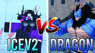 ICEV2 VS HYBRID DRAGON | FRUIT BATTLEGROUNDS