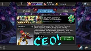 Biggest Non Holiday Crystal Opening! CEO! MCOC! Can I get Shathra? Neferia? 