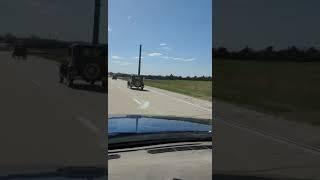 Passing a line of Model A"s?  near Lincoln Ne.