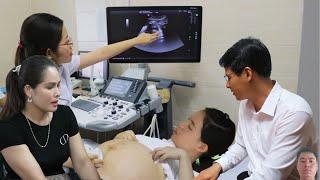 CEO Toan and his sister took Ly Tieu Diem to a prenatal check up — is it a boy or a girl?
