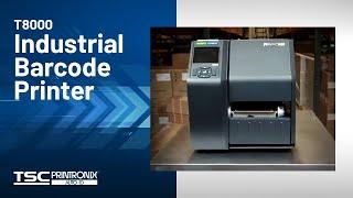 The Printronix Auto ID T8000 Series Industrial Barcode Printer