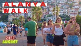 Alanya Beach Küstenstraßenwanderung 2021! Alanya Marina Antalya Türkei Urlaub ! Türkei reisen