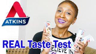 ATKINS BARS TASTE TEST - Keto Snack / TV Blake Review