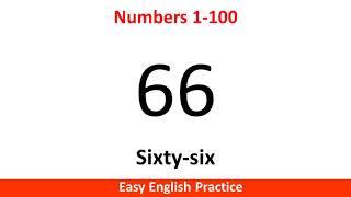 Numbers 1-100 in English + a Quiz  l Numbers Pronunciation and Spelling