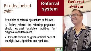 Referral system | definition | objectives | referral slip | FRU