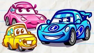 Pencilmate   or ️ Pencilcar?! Animated Cartoons Characters | Pencilmation