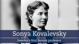 Sonya Kovalevsky – Sweden's first female professor