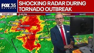 Hurricane Milton: Bizarre tornado radar during outbreak