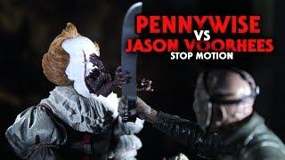 Pennywise Vs Jason Voorhees Stop Motion