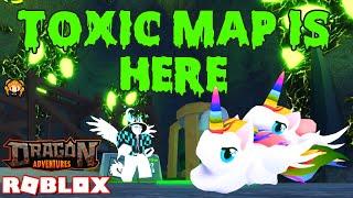 ROBLOX DRAGON ADVENTURES ️ TOXIC TIPS ️ on How to UNLOCK New Wasteland Map. Corrosive, Waste