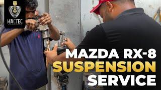 Mazda RX-8 Suspension Service | Mactec Automobile and Engineering #mazda #suspensionandtyreservice