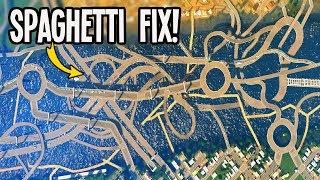 Explosive City Fix of Terrible Spaghetti Roads in Cities Skylines