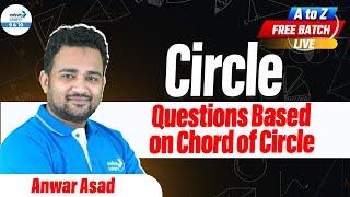 Circle: Questions Based on Chord of Circle | Class 9 Maths | LIVE |@InfinityLearn_910